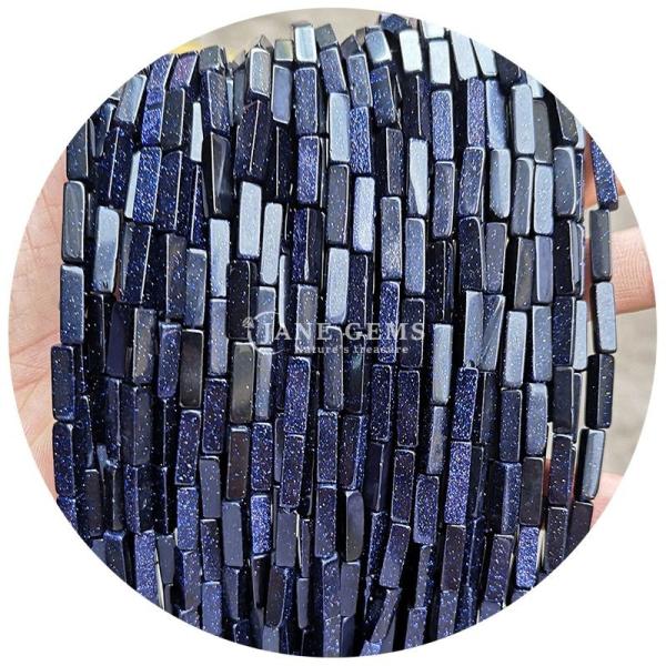 Wholesale Natural Crystal Gemstone Rectangular Cuboid Beads Loose Stone Bead