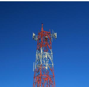 China 4 Legs 30m/S Q235 Angle Steel Tower For Telecommunication wholesale