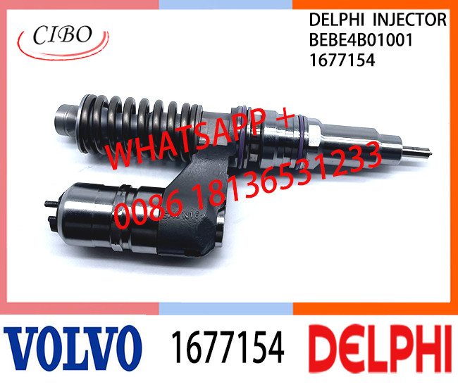 VOL 1677154 BEBE4B01001 Fuel engine Diesel Injector 1677154 BEBE4B01001 A0 for VOL D12 3045 EURO SPEC