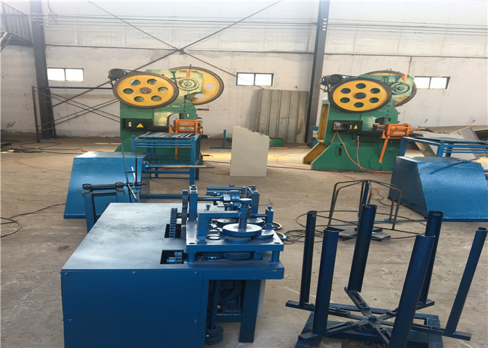 Nine Strips Razor Barbed Wire Fence Making Machine Customized Wire Diameter