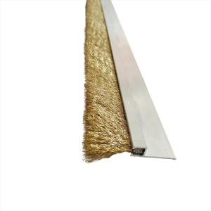 China Brass Bristle Flexible Industrial Brush Strip 0.08mm ~0.6mm wholesale