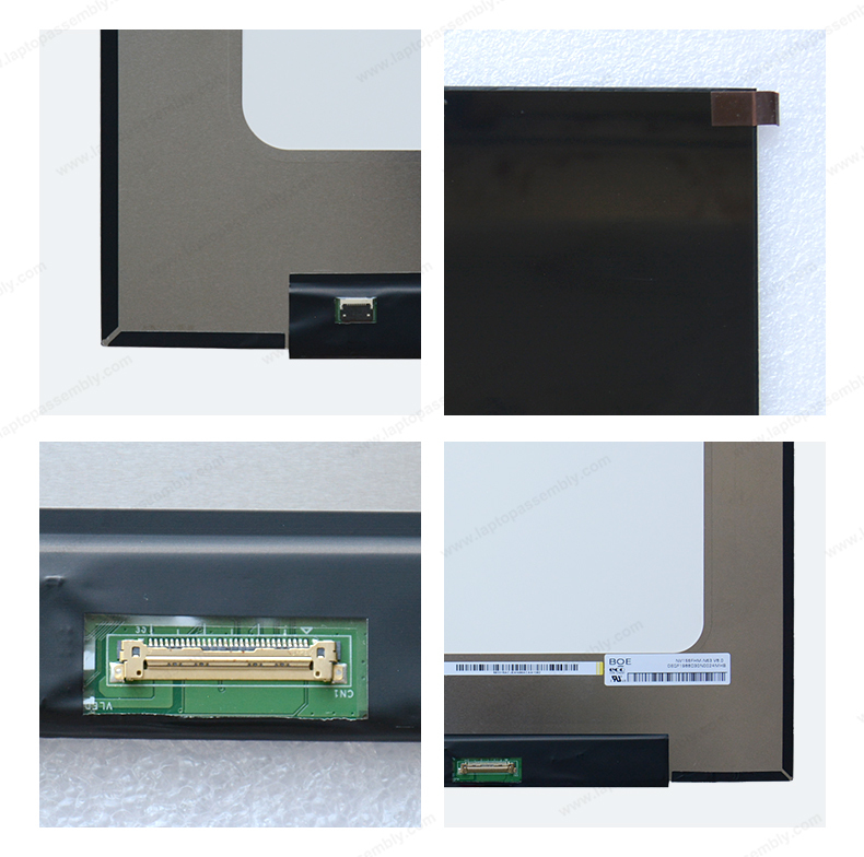 BENT BOE 15.6" Slim 30Pin NV156FHM-N63 FHD Laptop LCD Screen Replacement