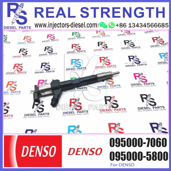 Diesel Injector 095000-7060 6C1Q-9K546-BB For DENSO Ford Transit 2.2 2.4 TDCI Common Rail Injector 095000-7060