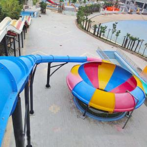 China Water Theme Park Space Bowl Slide for Adults wholesale