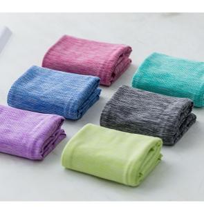 China Quick Dry Purple 30cmx90cm Microfiber Gym Towels wholesale