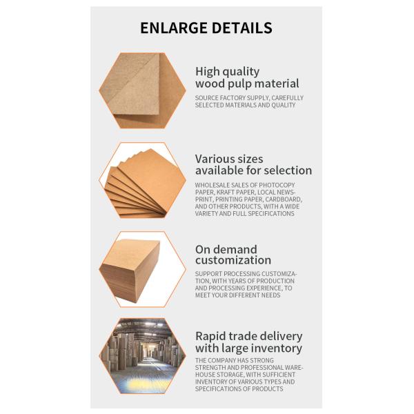 PE Coated Kraft Paper Roll 350GSM Heat Sealable for Moisture Proof Medical Equipment Packaging