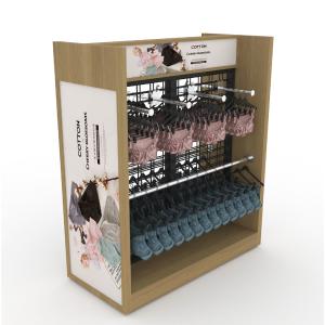 China Customizable Metal Wood Mixed Material Floor Display Stand For Supermarkets And Shopping Malls wholesale