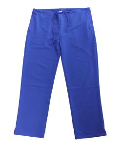 China 155 GSM Polyester 65% Cotton 35% Medical Suit With Rope Unisex Blue Trousers Anti-bacteria Wrinkle-free wholesale