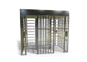China Two Channel 304 Stainless Steel Outdoor Full Height Turnstile wholesale