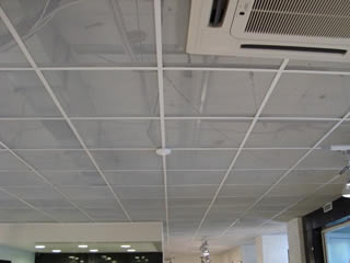 2440 X 1220 Wire Mesh Ceiling Panels , Expandable Metal Mesh Impact Proof
