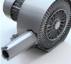 China 50 / 60Hz 4.3kw Silver High Pressure Ring Blower For Pneumatic Convey System wholesale