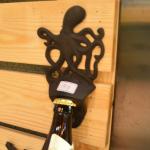 Rustic Wall Mounted Octopus Antique Cast Iron Bottle Opener