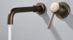 China Antique Wall Mounted CE OEM Retro Bathroom Sink Faucets wholesale