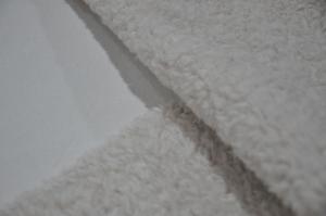 China 600gsm Fur Solid Sherpa Coating Suede Polar Fleece Fabric wholesale