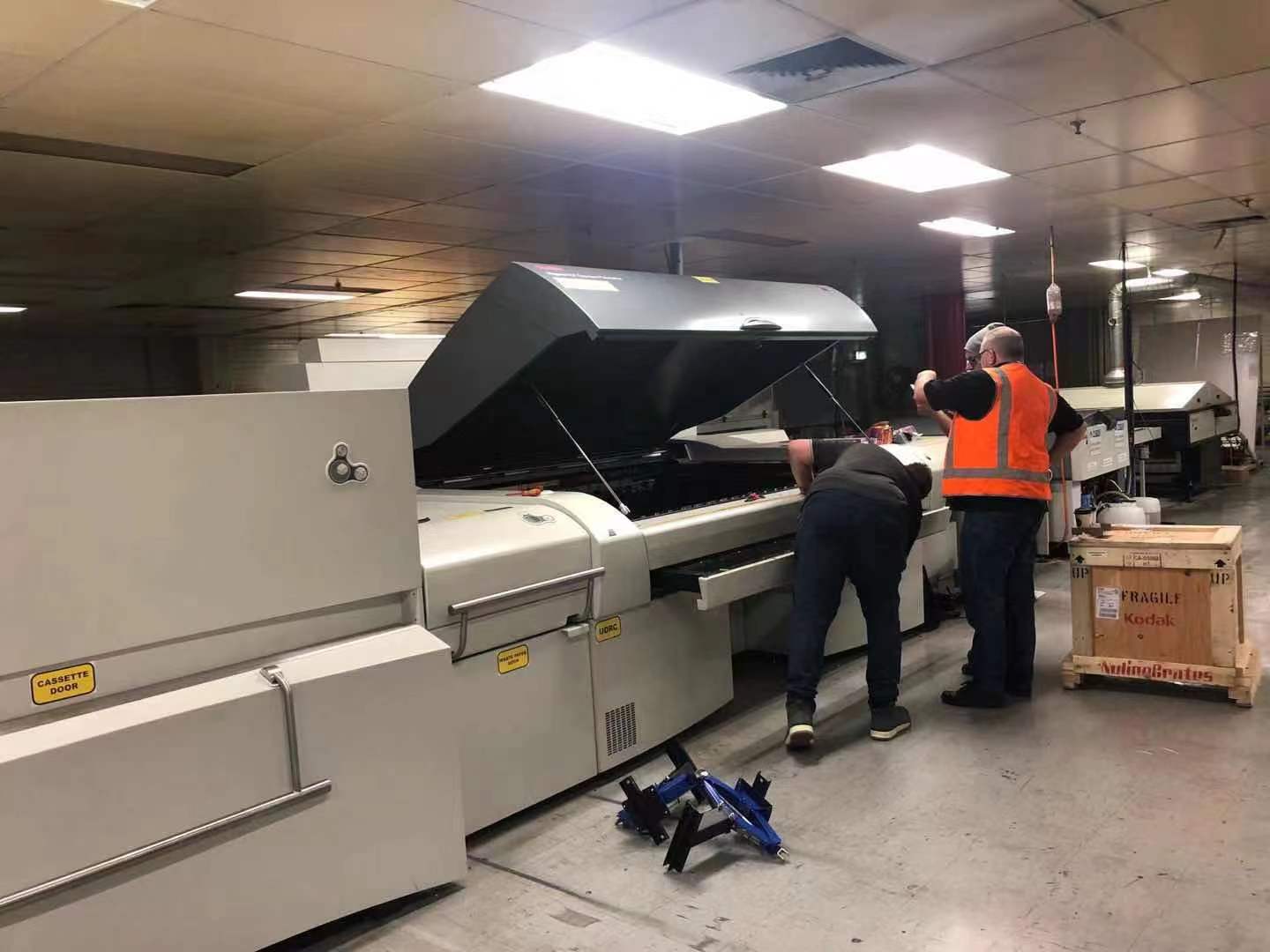 United States Manufactured accuracy Kodak Automatic MagnusQ3600 CTP Plate Making Machine