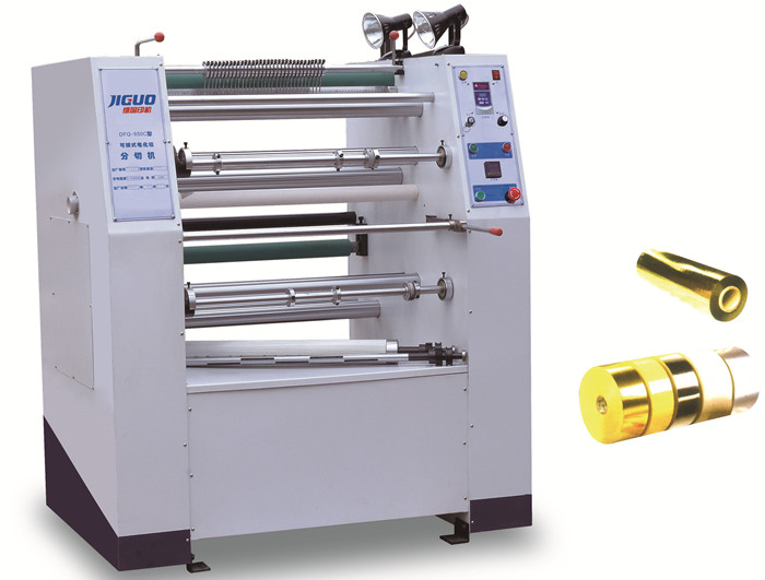 400mm Roll Foil Paper Cutting Machine 650mm Width Die Cutting Creasing Equipment