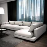 Commercial Villa Nordic Fabric Sofa Fabric Latex Hotel Sofa Set