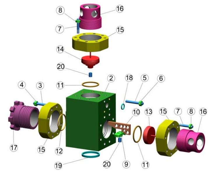 BOMCO F-1600 7500 PSI SWFE MUD PUMP PARTS, NATIONAL 14P-220 MUD PUMP, W-2215 MUD PUMP, DRILLMEC 14T-2200 MUD PUMP LINER