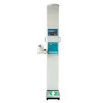 Multifunction Ultrasonic Health Checking Kiosk Human Height Weight BMI Balance