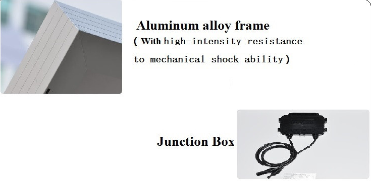 18V 24V 36V 48V Aluminum Glass Solar Panel 100w Rigid Solar Panel High Performance