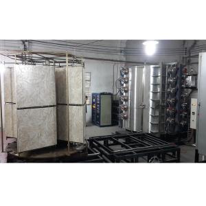 China Foshan JXS Ceramic Tile Ceramic Wash Basin Ceramic Sanitary Ware PVD Gold Vacuum Coating Machine wholesale