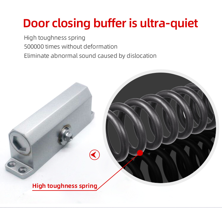 Automatic Sliding Door Closer for All Metal Steel and Plastic Doors Max Weight 45-65kg