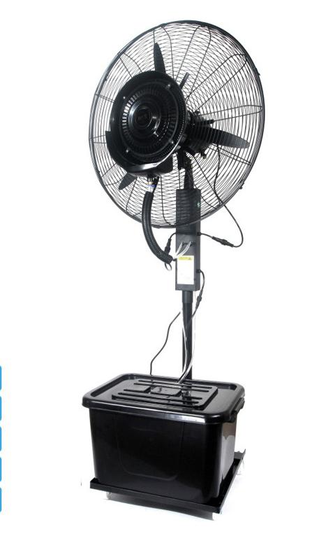 26/30 Inch Water Tank Pedastal Mist Fans for Commercial Standing Floor Air Cooler Fan