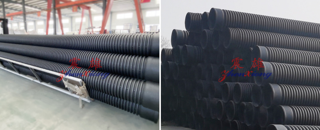 Customizable 300mm Plastic Pipe Extrusion Machine Double Wall Corrugated Pipe Extrusion Line