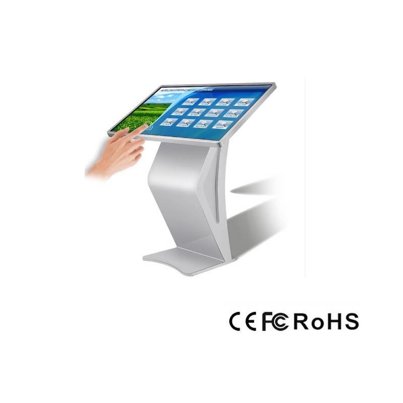 Interactive Touch Screen Kiosk Digital Signage Software 43 55 65 Inch Indoor Floor Standing Digital Signage