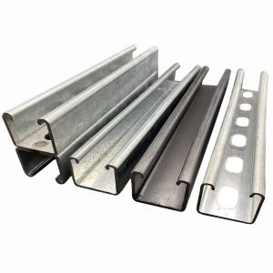 China Hot Dip Galvanized 41x41 41x21 Perforated Unistrut Channel wholesale