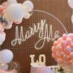 Happy Birthday Neon Letter Signs