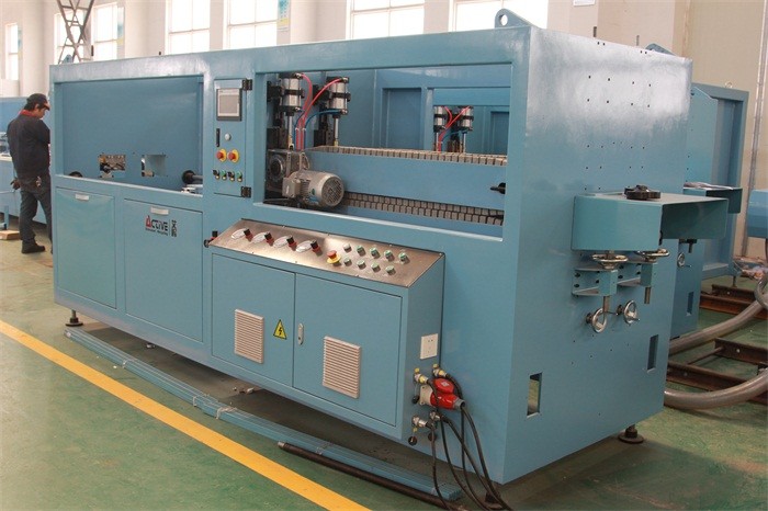 16 - 63mm PVC Pipe Manufacturing Machine , Plastic Pipe Extrusion Machine Independent Control