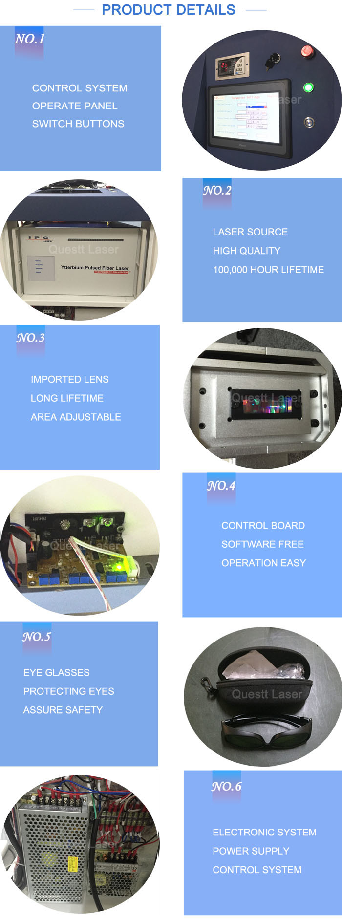 Hand Held 1000 Watt Laser Cleaning Machine For Derusting With Germany IPG Brand