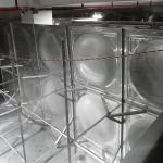 10000M3 SS304 Weld Tiebar Water Tank 1*1M Panel