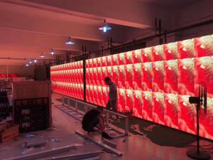 China P4 Outdoor Fixed LED Display Aluminum / Steel Cabinet For Plaza wholesale