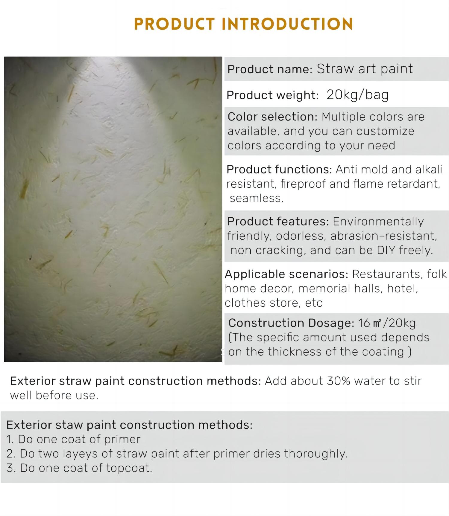 Base on Color Chart MF Tio2 Washable and Waterproof Glitter Paint for Interior Walls