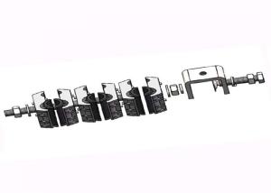 China Feeder Clamp 3 ways 7+9-14mm Professional Outdoor Double Holes Type wholesale