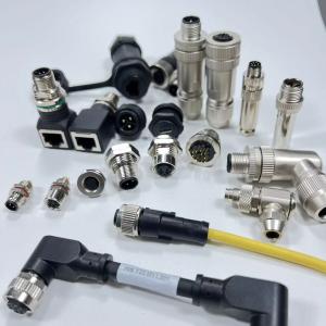 China Circular Shielding Industrial M5 M23 17 Pin Female Connector Waterproof wholesale