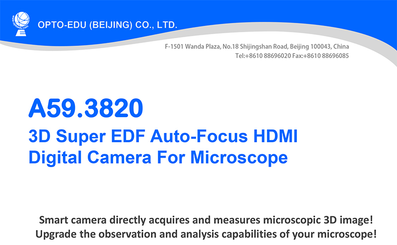 HDMI Digital Camera Microscope Accessories Sony 1/2" Color CMOS