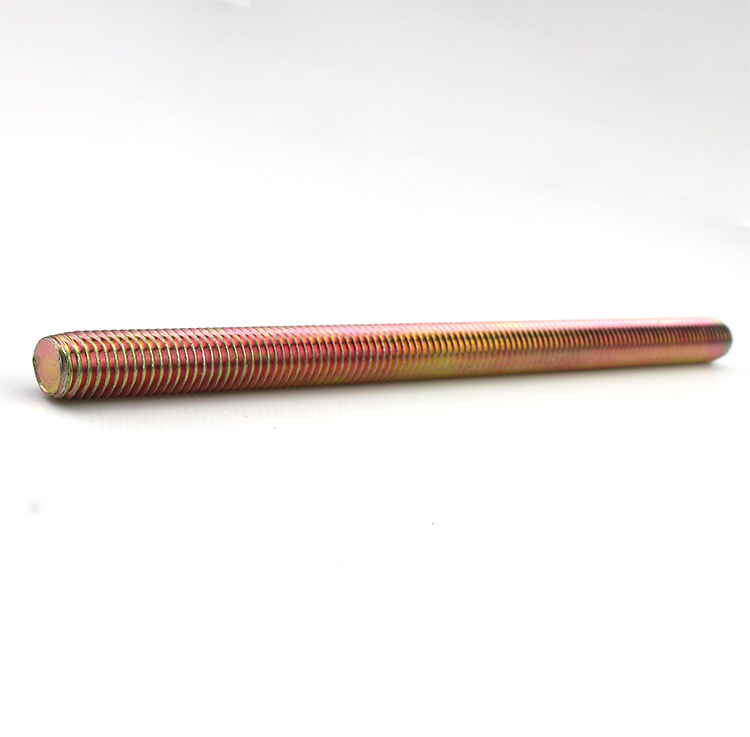 ASTM DIN JIS GB Cadmium Plated Stud Rod M10 Plain Finish