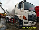 Original Japan Used Cement Mixer Truck 8375 * 2496 * 3950 Mm SGS Approved