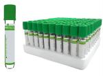 CE ISO Green Cap Lithium Heparin Disposable Vacuum Blood Collection Tube With