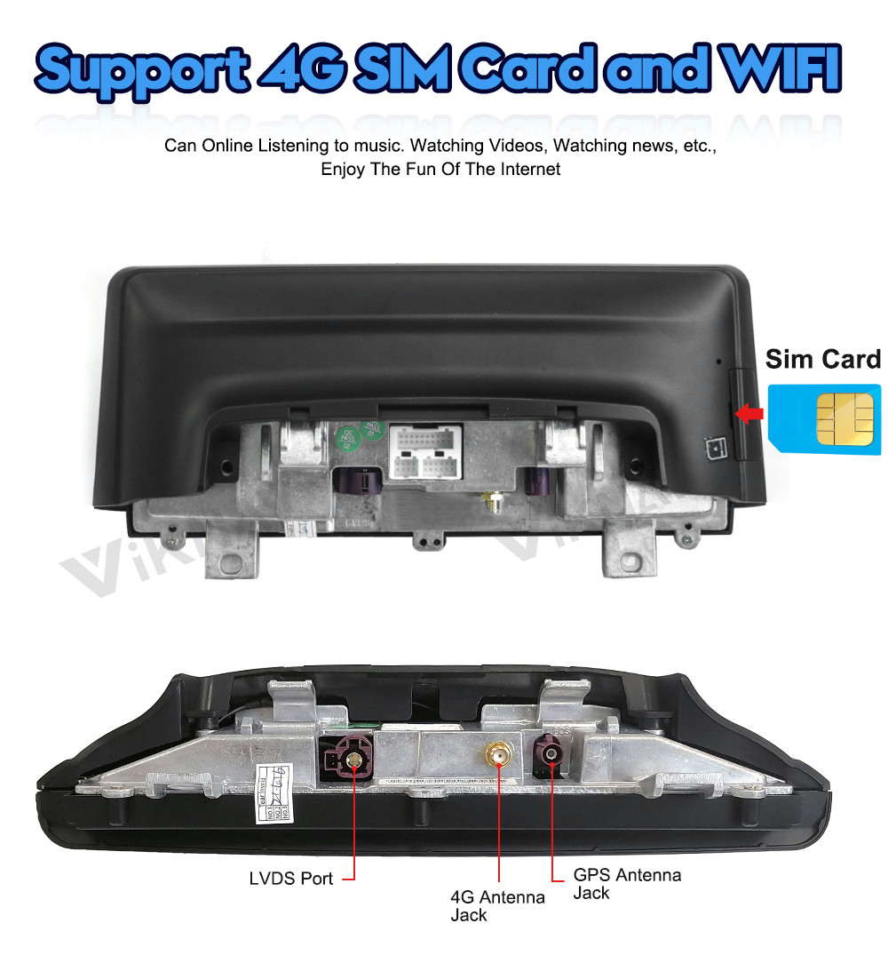 10.25 Inch BMW Head Unit for Z4 E85 E89 CIC 2002-2019 Car DVD Player
