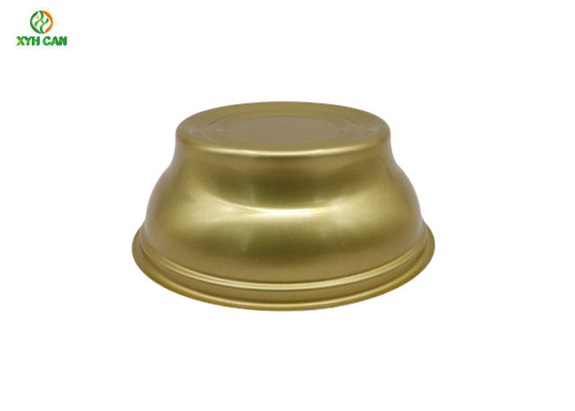 0.19mm FDA CMYK Printing Food Aluminium Boxes With Lid