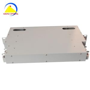 China 19 Inch 2U 500VDC ODF Fiber Optic Patch Panel Rack Mount wholesale