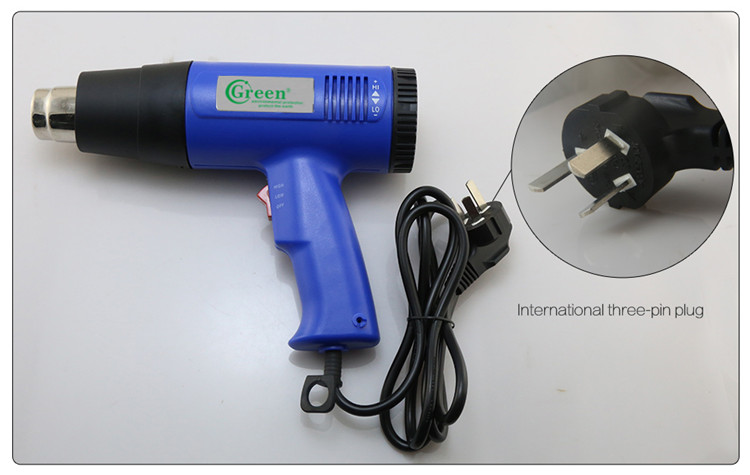 1918 Hot Air Heat Gun 1800w High Power Heat Gun With Temperature Control