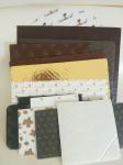 Food grade Round 3ply 5ply Paper Cushion Pad Chocolate Cookie
