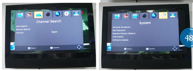 DVB-T2 Receiver 1080P Full HD MPEG4 H.264 PVR