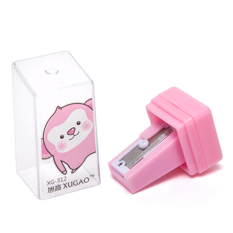Cartoon Chicken Monkey Handheld Pencil Sharpener