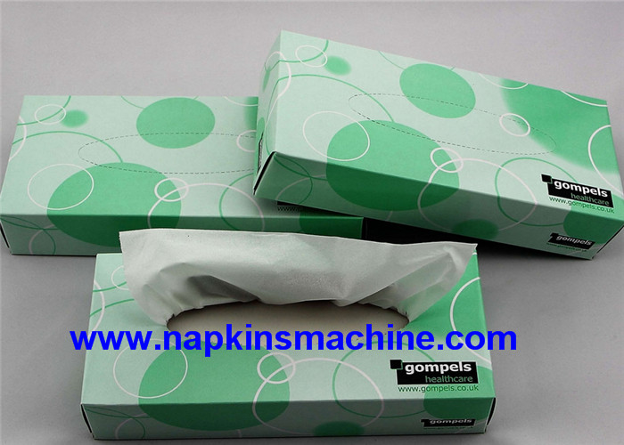 Automatic Facial Tissue Box Packing Machine Sealing Machine To Make small tissue box for car